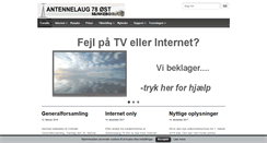 Desktop Screenshot of ant78oest.dk